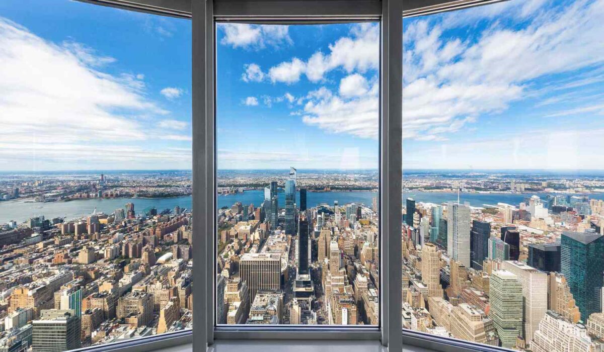 Vista panorámica desde el observatorio del Empire State Building.