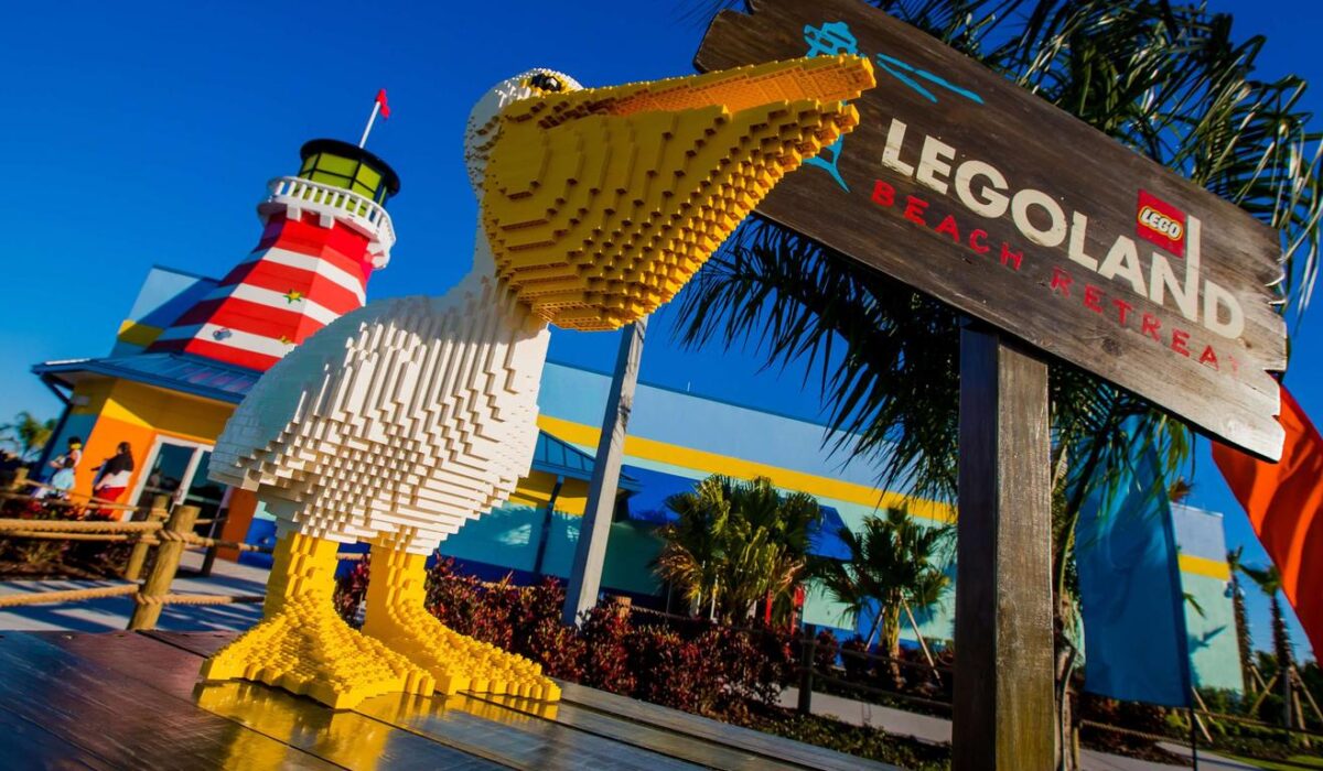 Diviértete en Legoland Park, Orlando, lleno de atracciones y construcciones de LEGO