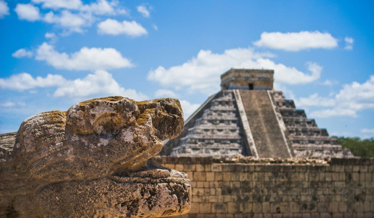 Ruinas de Chichén Itzá, antigua ciudad maya en Yucatán, México