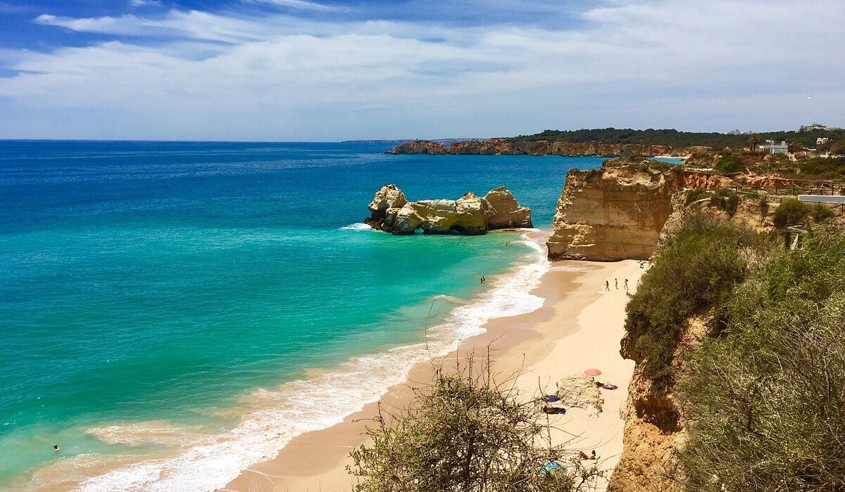 Praia da Rocha en el Algarve