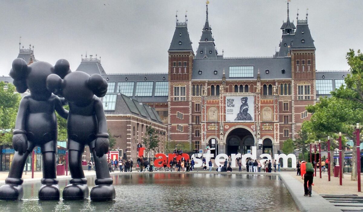 Exterior del Rijksmuseum en Ámsterdam