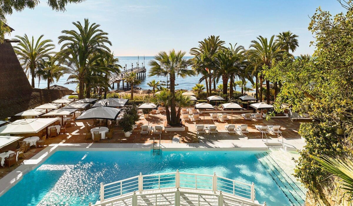 Hotel Marbella Club, un icónico destino de lujo en la Milla de Oro de Marbella.