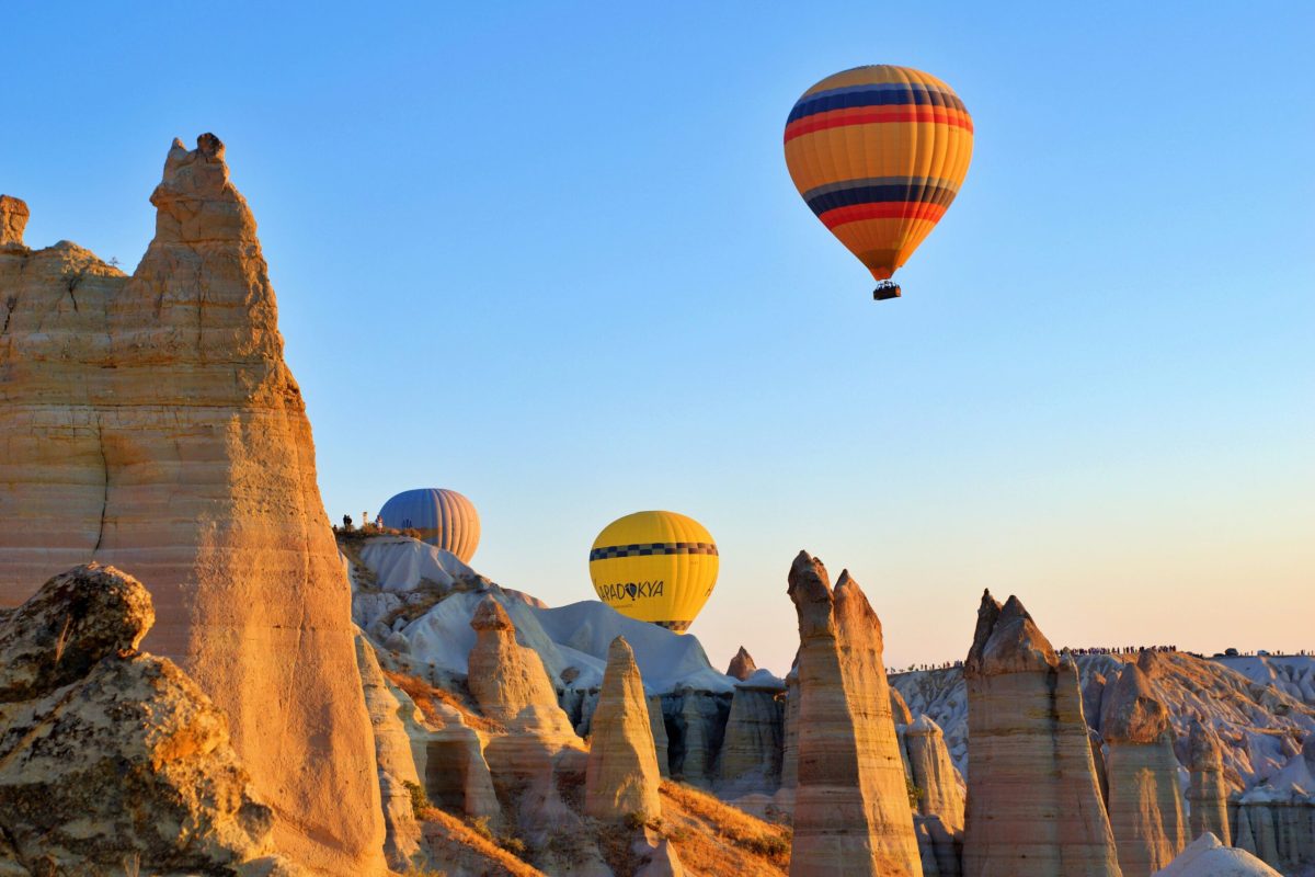Globos Aerostáticos sobre las Chimeneas de Hadas en Capadocia capadocia como llegar