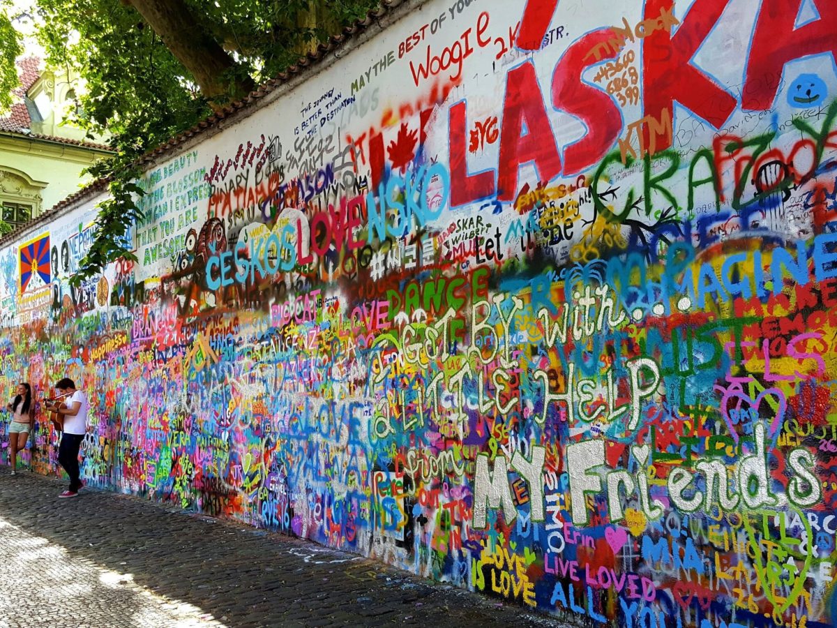 Muro Jonh Lennon | Visitar Praga en dos días