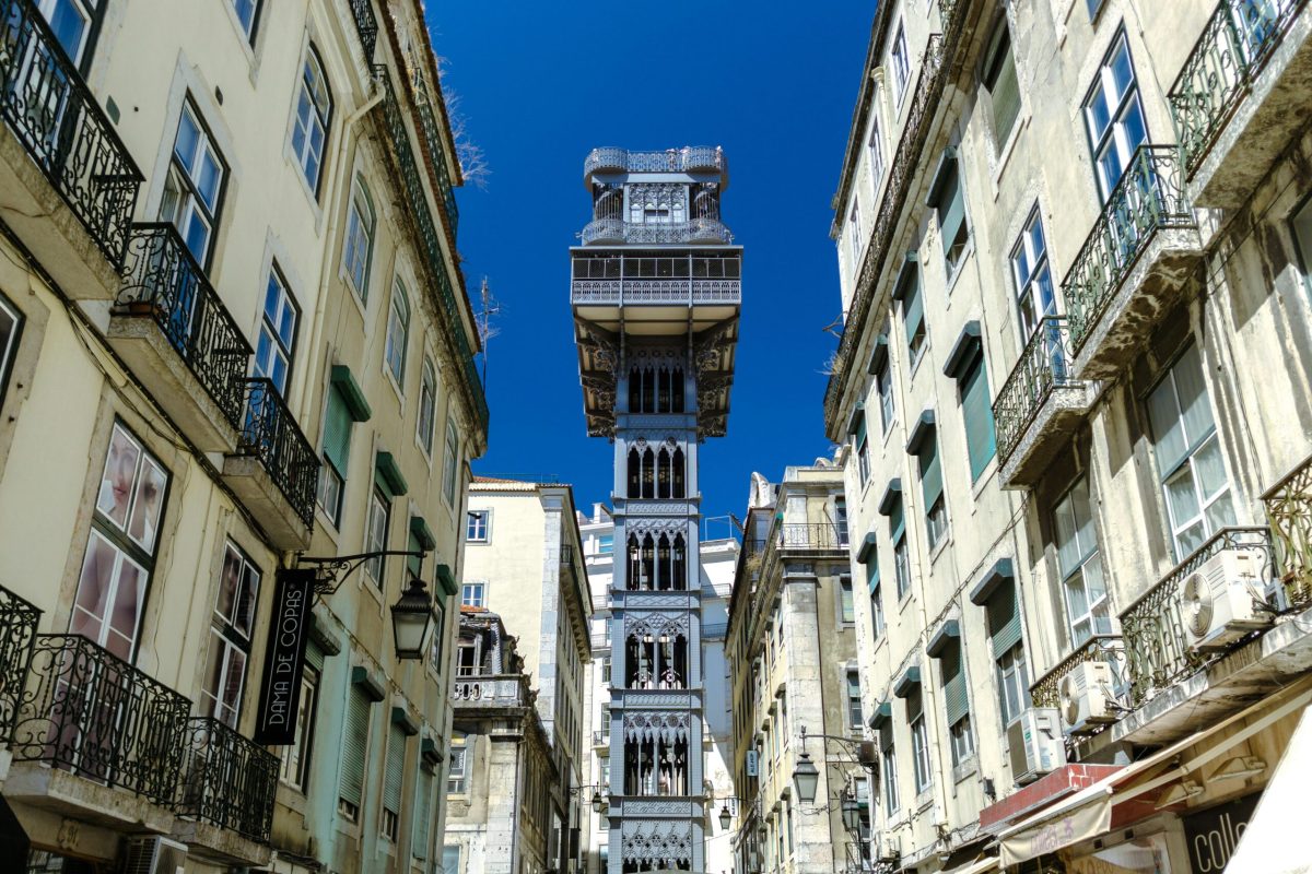 Elevador de Santa Justa, uno de los miradores más bonitos que ver en Lisboa Elevador Santa Justa | Qué ver en Lisboa