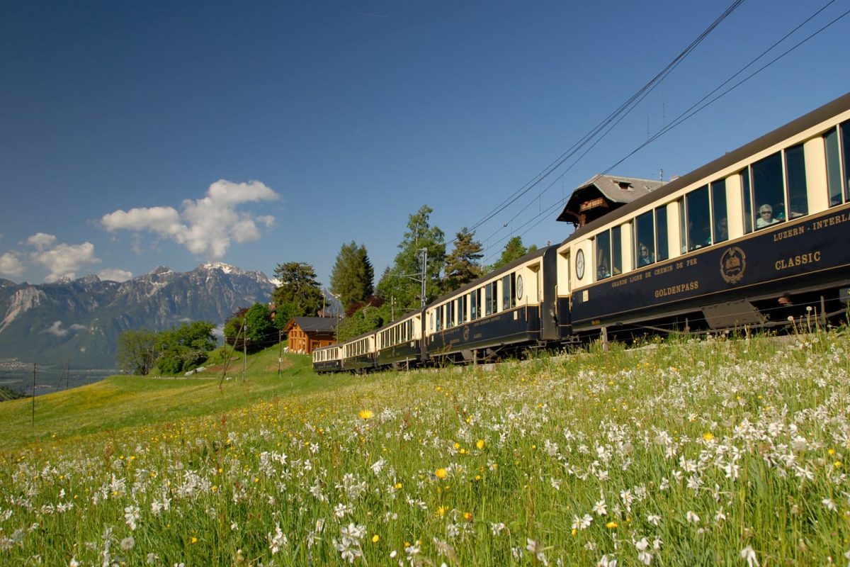 Ruta en trenes panorámicos por Suiza