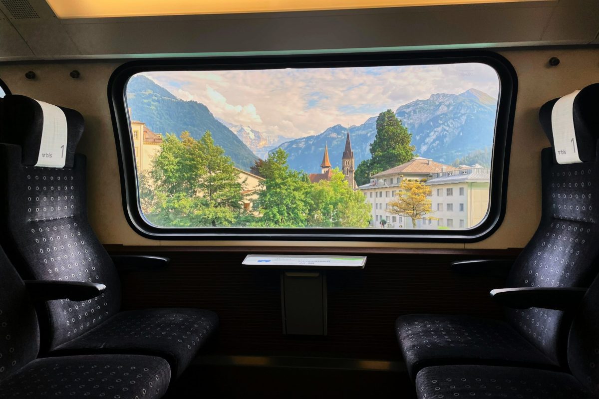 Recorrer Suiza en tren panorámico